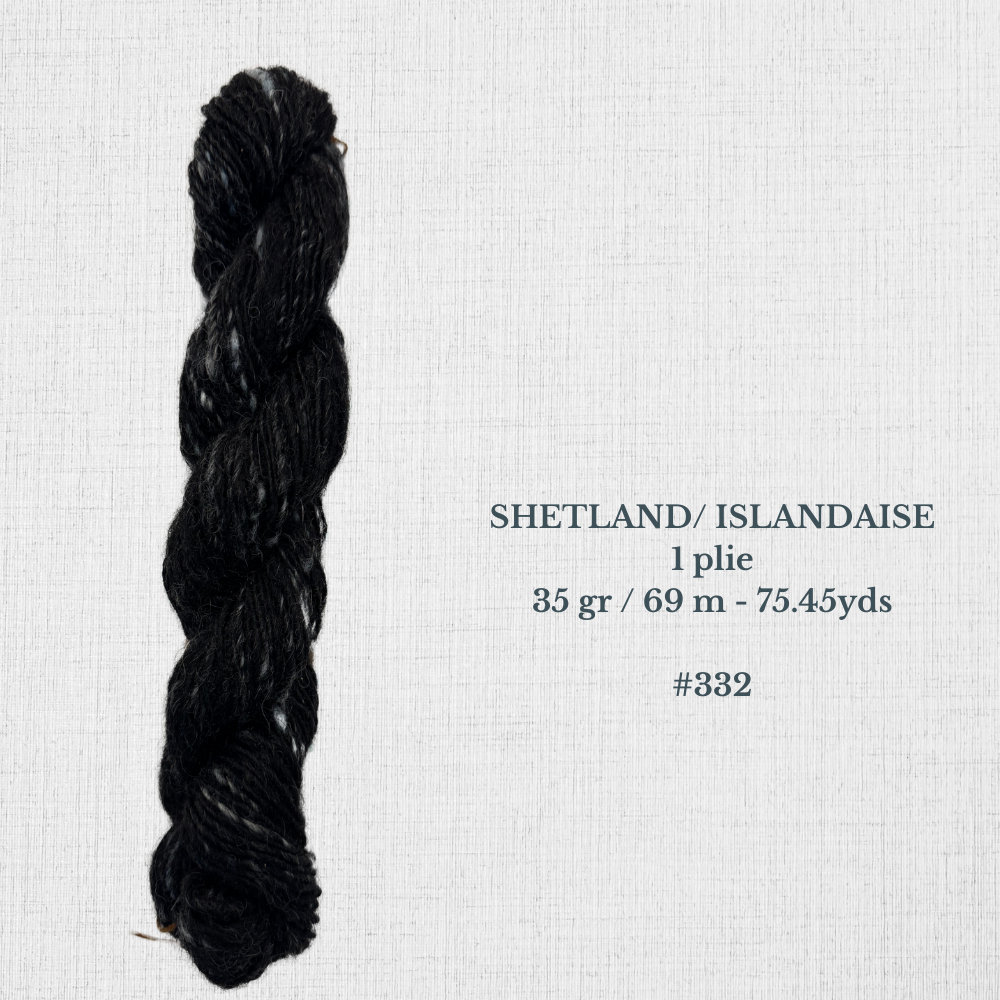 Hand-spun wool by Le Mouton Polaire