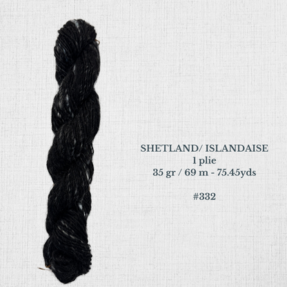 Hand-spun wool by Le Mouton Polaire