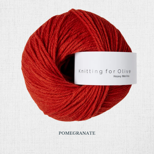 Heavy Merino Knitting for Olive