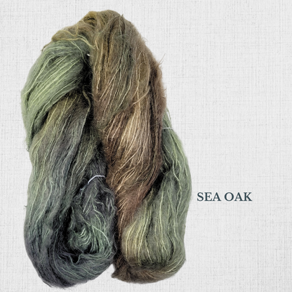 SELKIE par Hand Maiden - Kid Mohair et Soie teint à la main