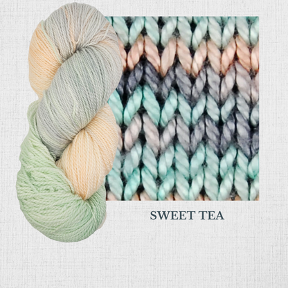 TREE  WOOL par Fleece Artist - Laine fingering teinte à la main