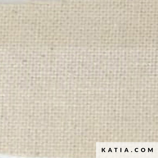 Coupon Canvas de coton pour broderie - 50 cm x 70 cm