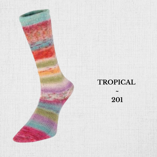 Fil à chaussettes  "Célébration - Évolution" par Estelle