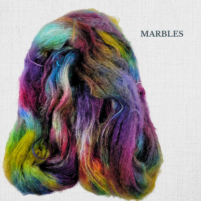 SELKIE par Hand Maiden - Kid Mohair et Soie teint à la main