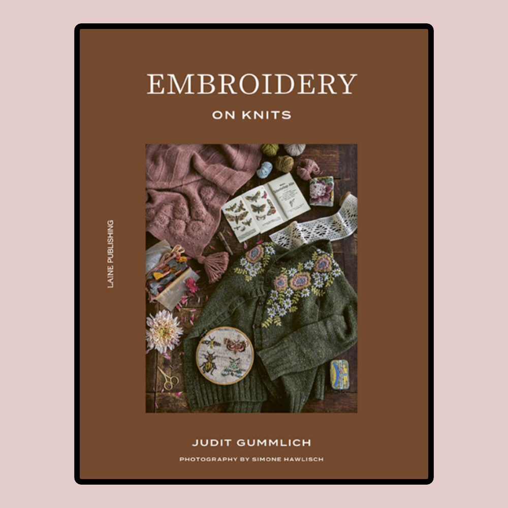 Livre - Embroidery on Knits par Laine Publishing