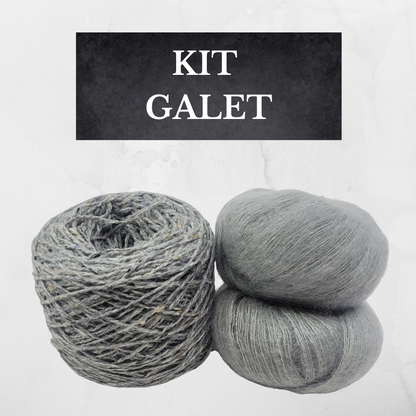 Kit du cardigan Ramona en Tweed et Mohair - Cure de Vitamine T 2025