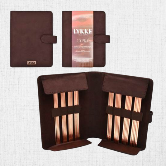 Set d'aiguilles double pointes en cuivre - CYPRA de LYKKE