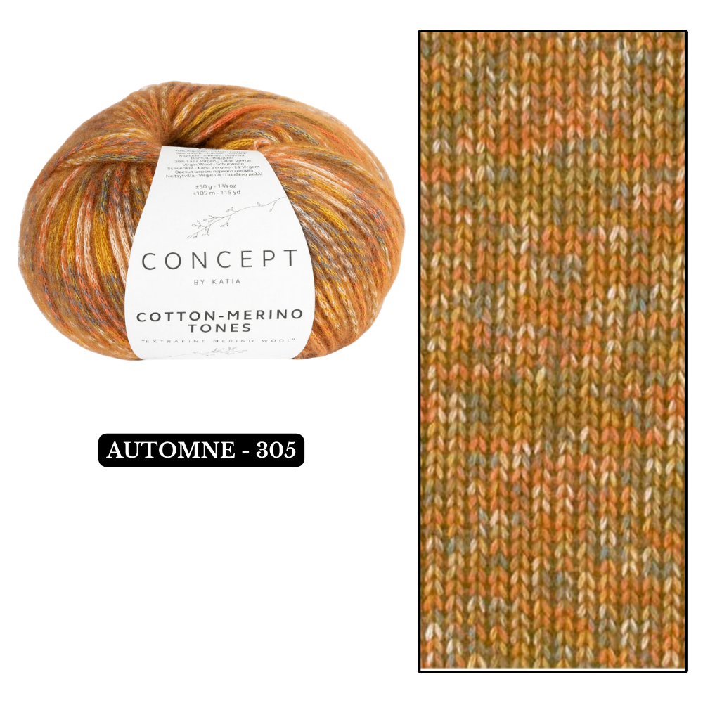 Cotton-Merino Tones par Katia