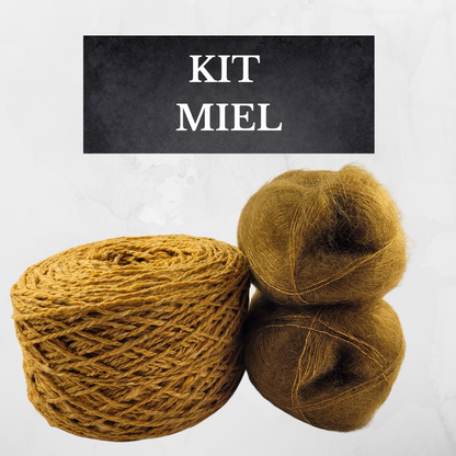 Kit du cardigan Ramona en Tweed et Mohair - Cure de Vitamine T 2025