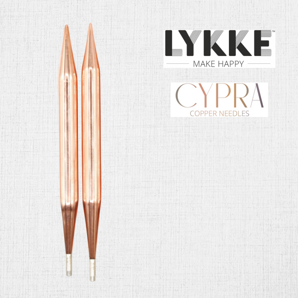 Aiguilles Interchangeables CYPRA en 3.5" / 8,5 cm et 5" / 12.5 cm par LYKKE