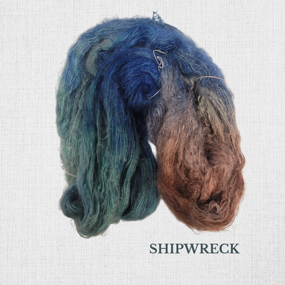 SELKIE par Hand Maiden - Kid Mohair et Soie teint à la main