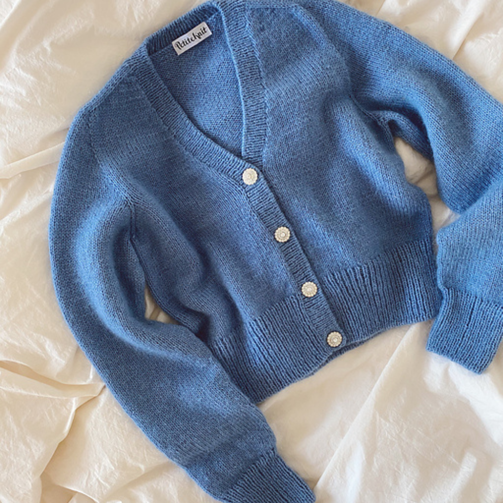 Cours en ligne : Mon Cardigan April - Série Les Quatre Saisons PetiteKnit