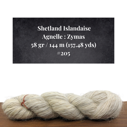 Hand spun wool by Le Mouton Polaire - Production 2024