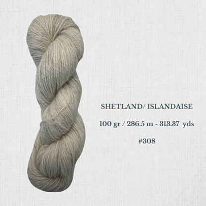Hand-spun wool by Le Mouton Polaire