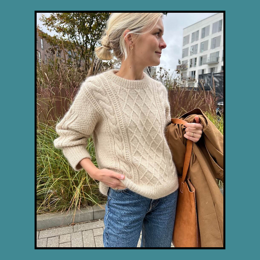 Je Tricote le pull Moby de PetiteKnit - Cours en ligne des Dimanches Tricotés (septembre 2025)