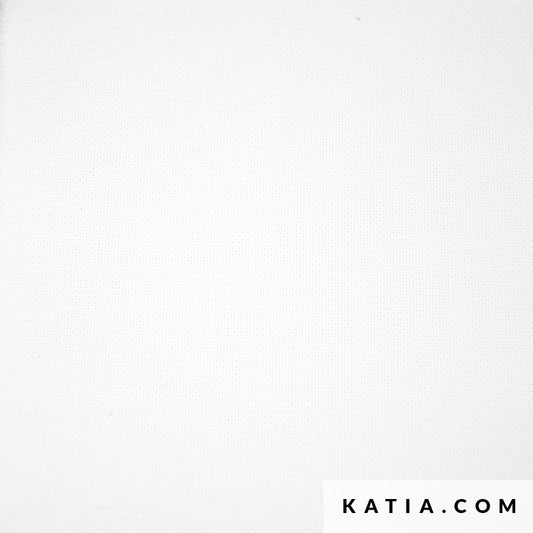 Coupon Canvas de coton pour broderie - 50 cm x 70 cm
