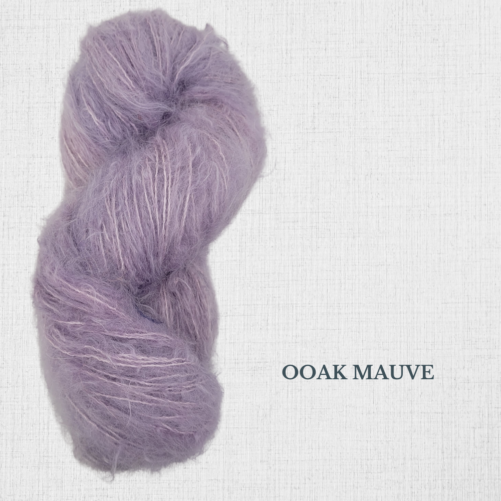 SELKIE par Hand Maiden - Kid Mohair et Soie teint à la main