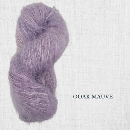 SELKIE par Hand Maiden - Kid Mohair et Soie teint à la main