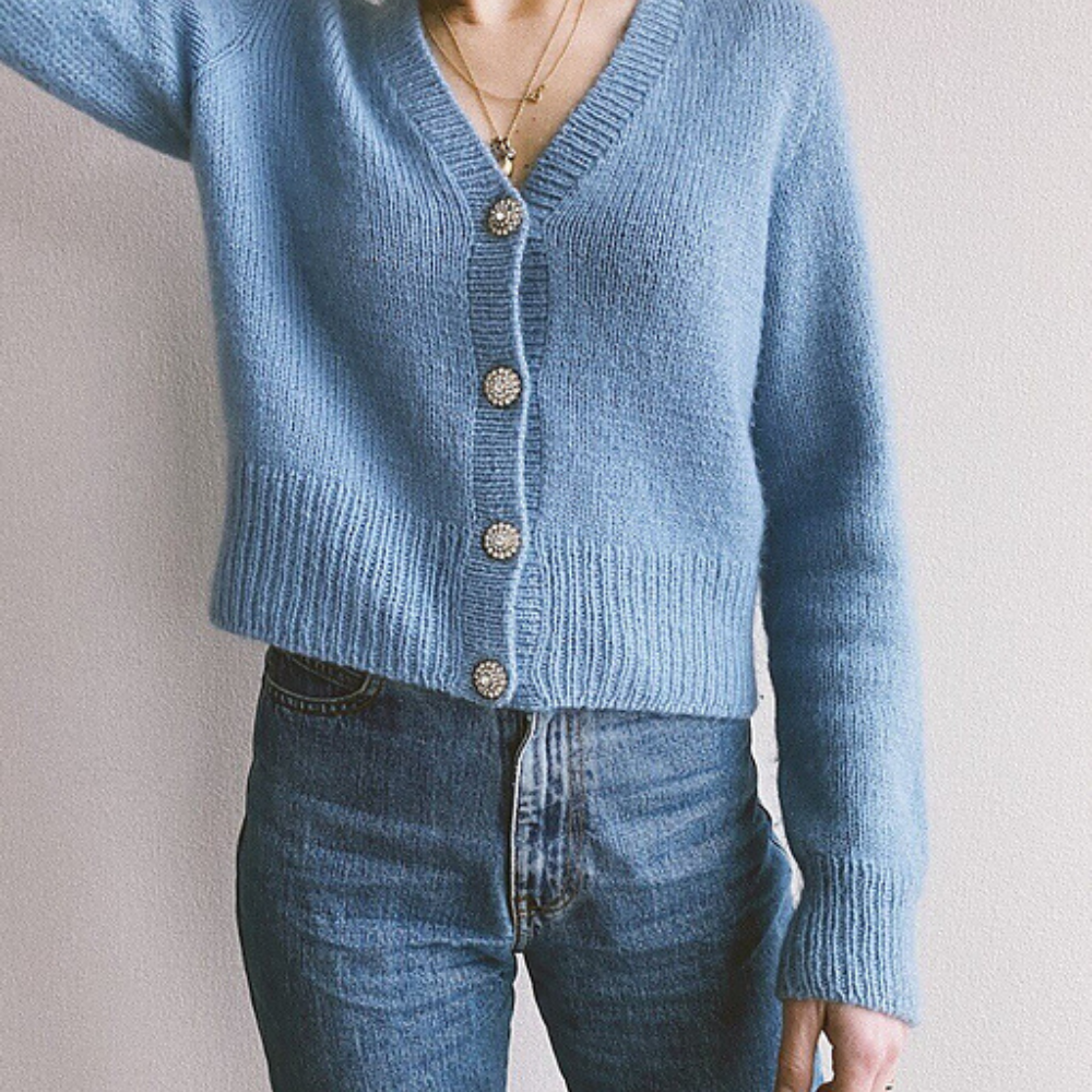 Cours en ligne : Mon Cardigan April - Série Les Quatre Saisons PetiteKnit