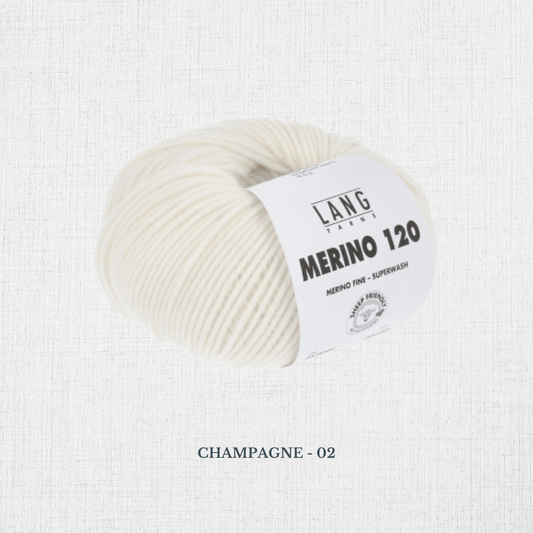 Merino 120 par Lang