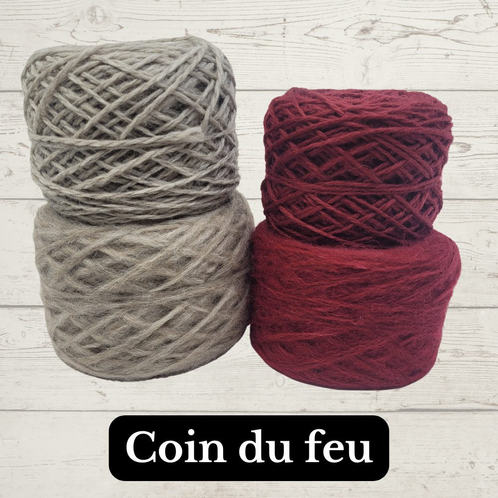 Kit "Les chaussettes Doudounes" de Céline Barbeau - Spécial Tricoter son Temps des Fêtes 2024