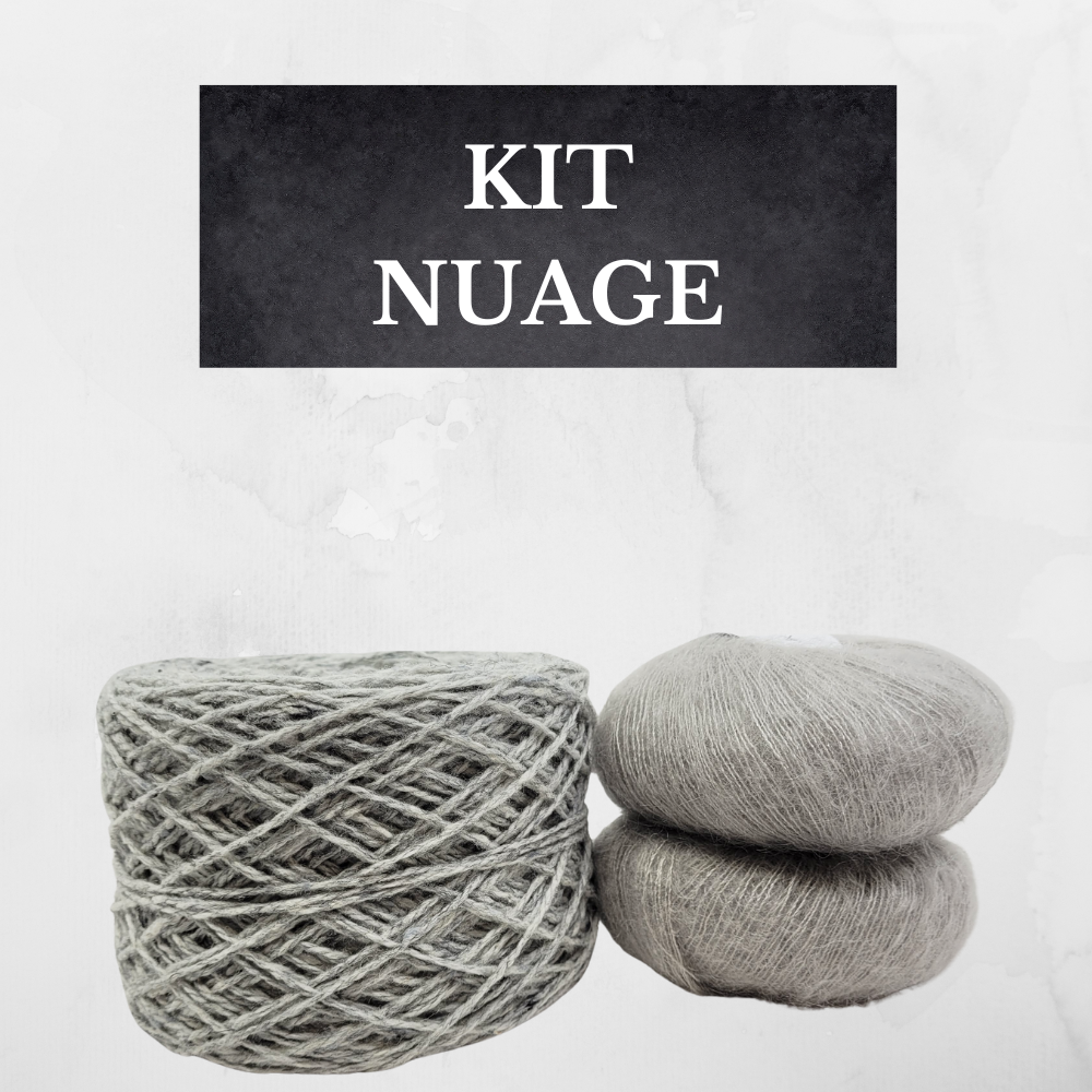 Kit du cardigan Ramona en Tweed et Mohair - Cure de Vitamine T 2025