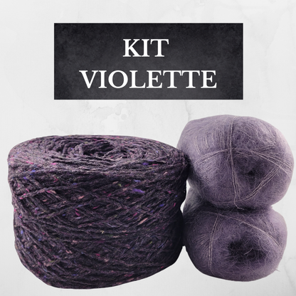 Kit du cardigan Ramona en Tweed et Mohair - Cure de Vitamine T 2025