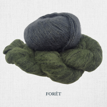 Kit Tricot pour le Bonnet + Mitaines ou Cache-cou + Moufles B+F