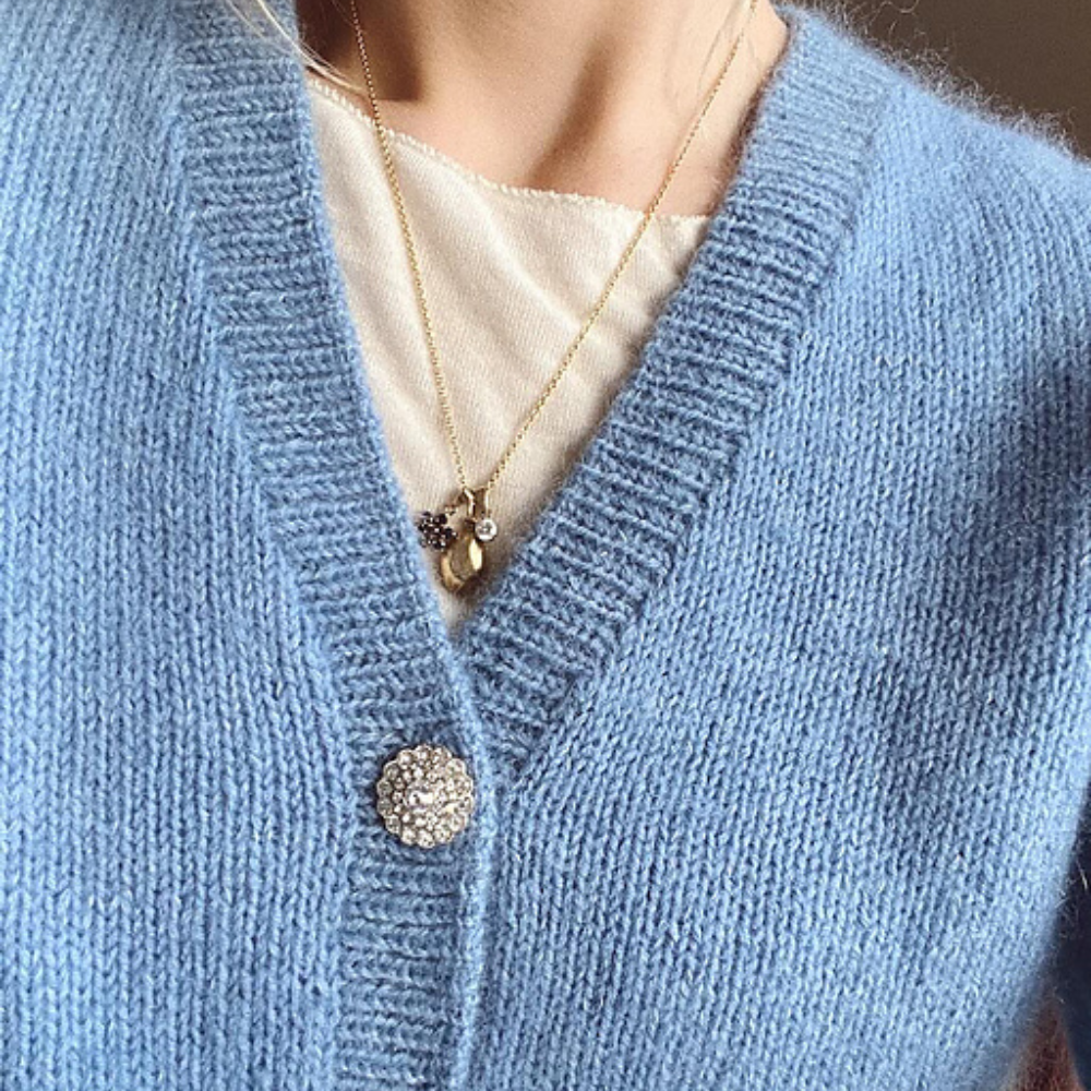 Cours en ligne : Mon Cardigan April - Série Les Quatre Saisons PetiteKnit