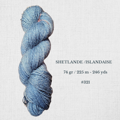 Hand-spun wool by Le Mouton Polaire