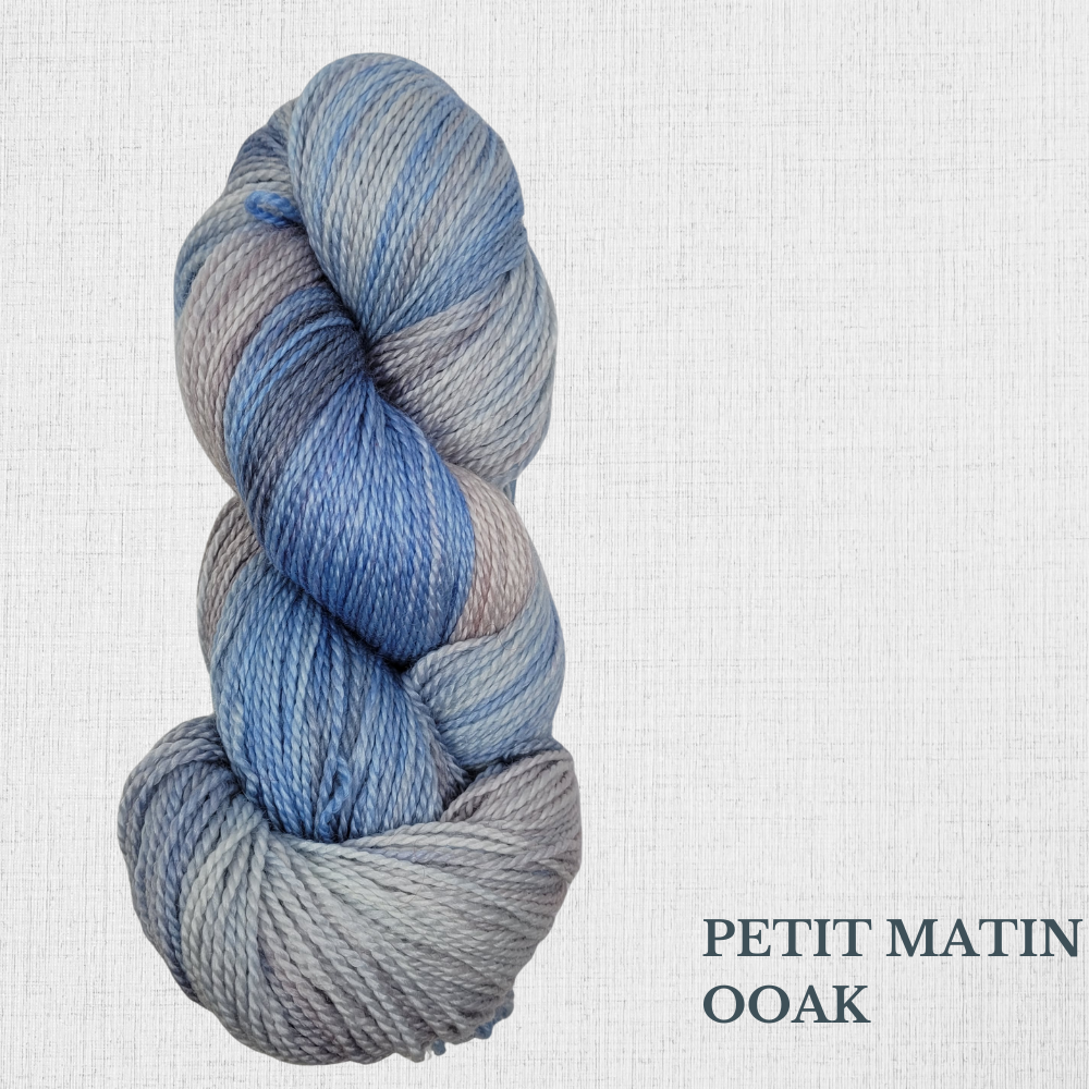 TREE  WOOL par Fleece Artist - Laine fingering teinte à la main