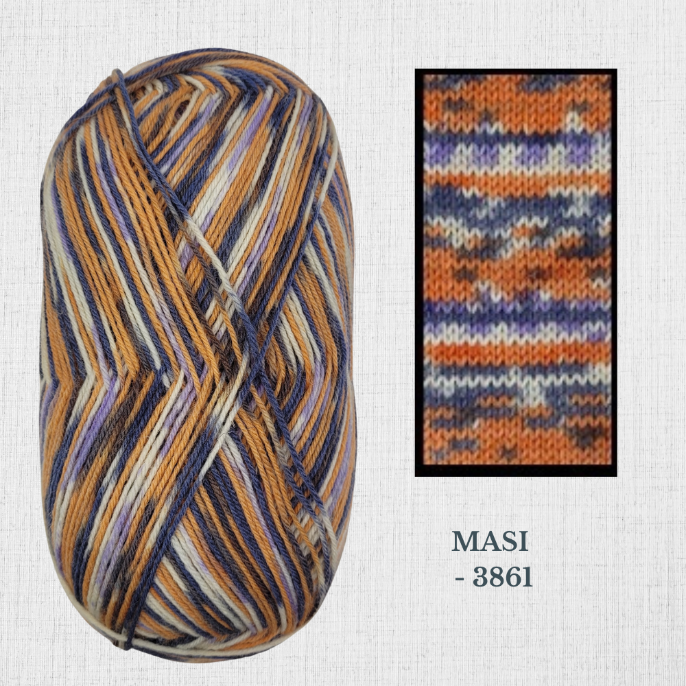 Arne et Carlos - Laine à chaussettes