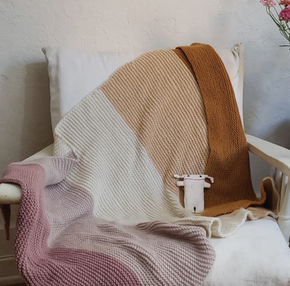 Kit Tricot Couverture -  La Couverture Time is Love