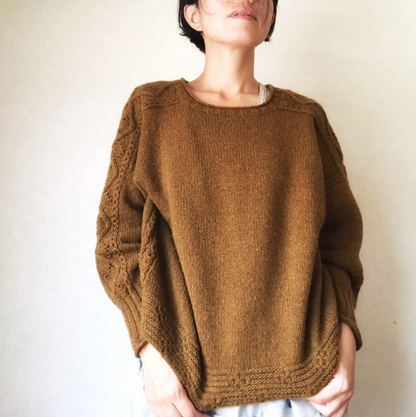 Cours en ligne (En redifféré) ~  Le pull Machi de Rievive