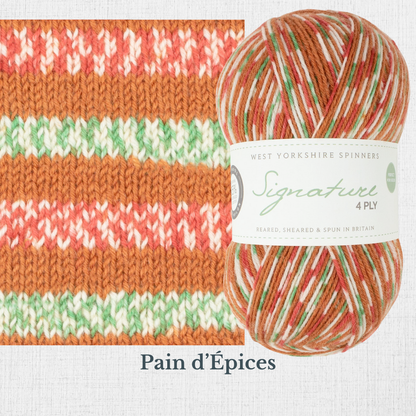 Signature 4 ply - Collection Noël par West Yorkshire Spinners - St Denis