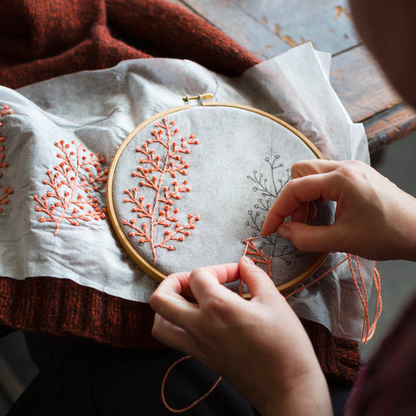 Livre - Embroidery on Knits par Laine Publishing