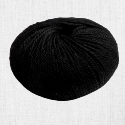 Eco Puna Black - Baby Alpaga Noir par Amano