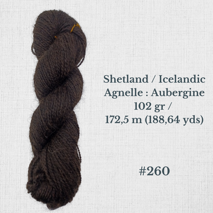 Hand-spun wool by Le Mouton Polaire