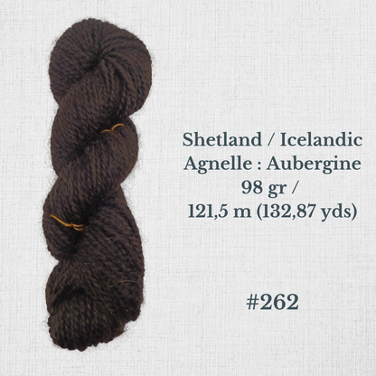 Hand-spun wool by Le Mouton Polaire