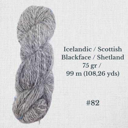 Hand-spun wool by Le Mouton Polaire