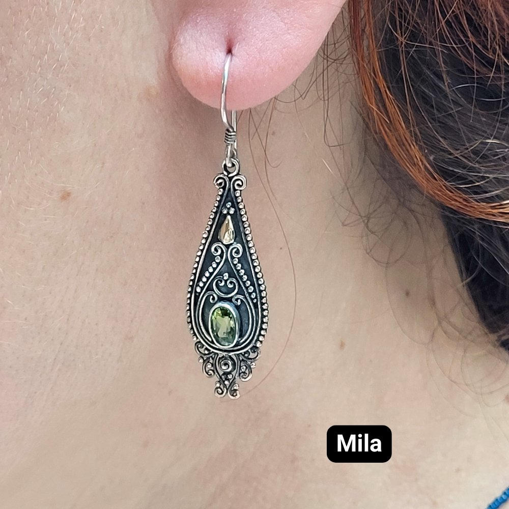 Les Boucles d'Oreilles de BALI