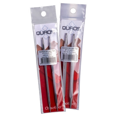 Aiguilles interchangeables  QUADS en 4" / 10 cm par Chiaogoo