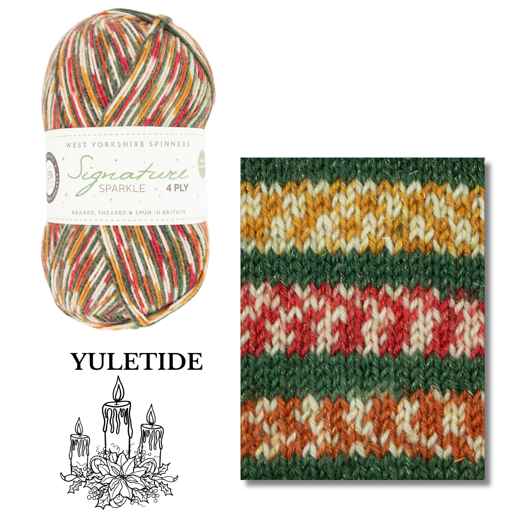 Signature 4 ply - Collection Noël par West Yorkshire Spinners