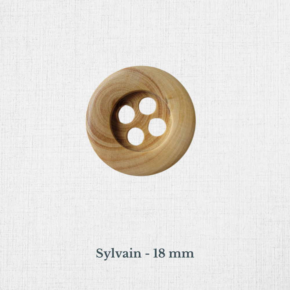 Wooden buttons