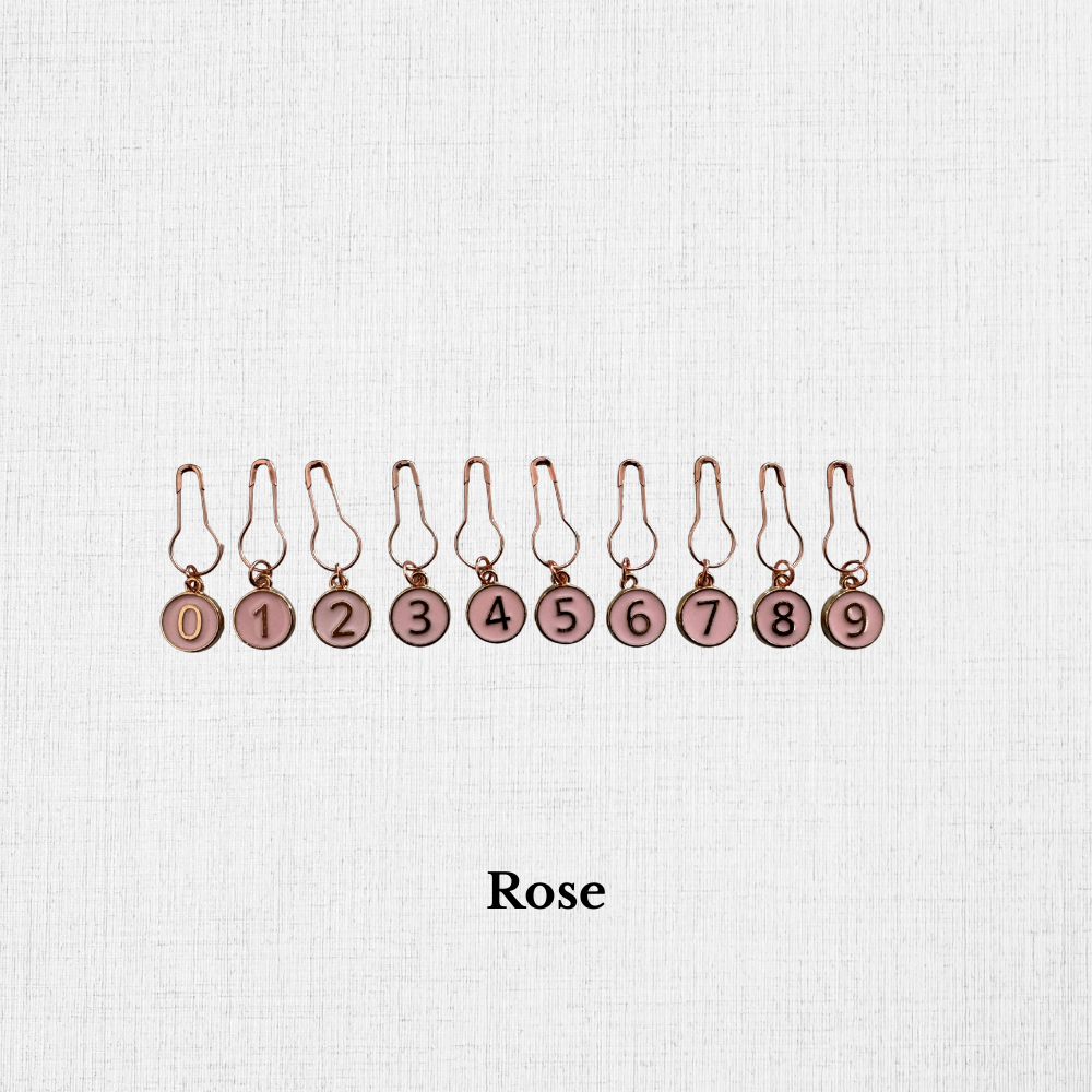 Anneaux repères numérotés - La Maison Tricotées