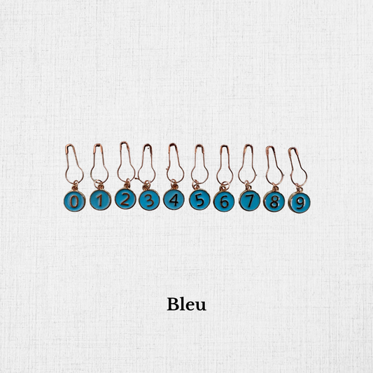 Anneaux repères numérotés - La Maison Tricotées