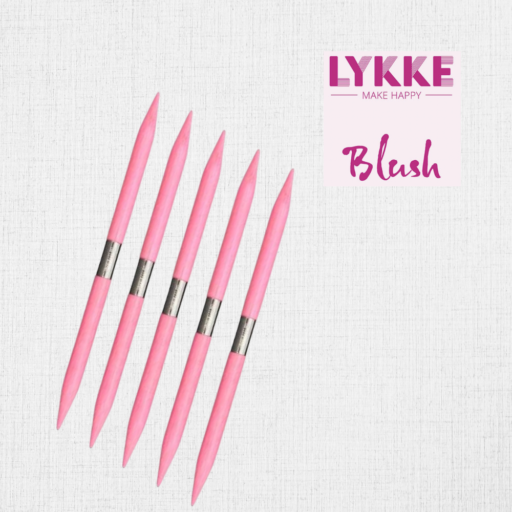 Aiguilles Double Pointes "Blush" par LYKKE