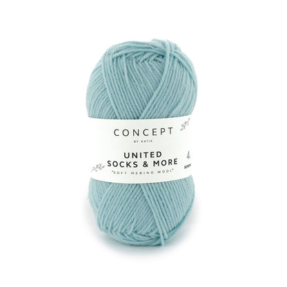 United Socks & More par Katia - fil à chaussettes en 25 gr