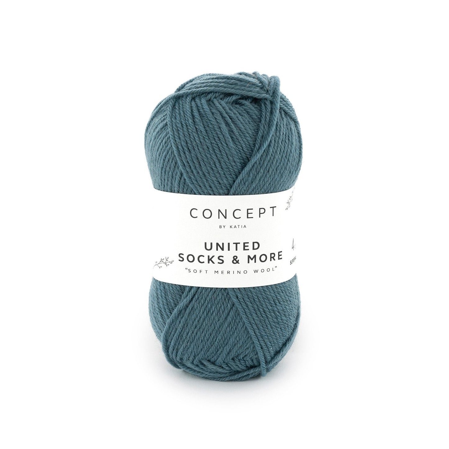 United Socks & More par Katia - fil à chaussettes en 25 gr