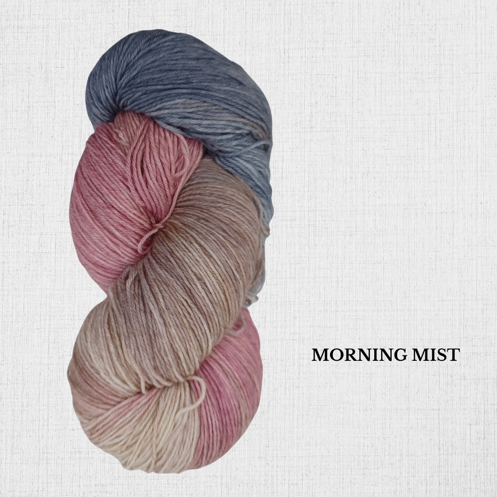 Cabin Socks  par Fleece Artist - Laine fingering teinte à la main